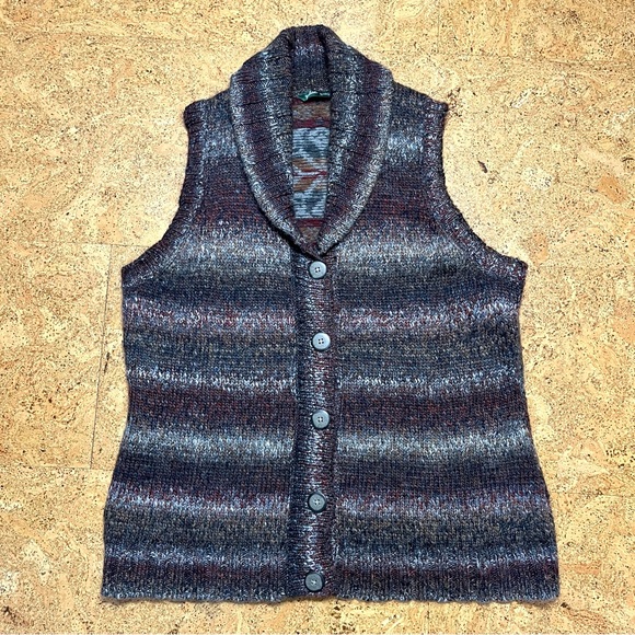 Woolrich Kendal Creek Button Down Lambswool Blend Sweater Vest Sz XL - Picture 7 of 11